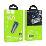 USB + PD FAST CAR CHARGER (48W)